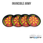 Infinity Faction Command Tokens - Invincible Army