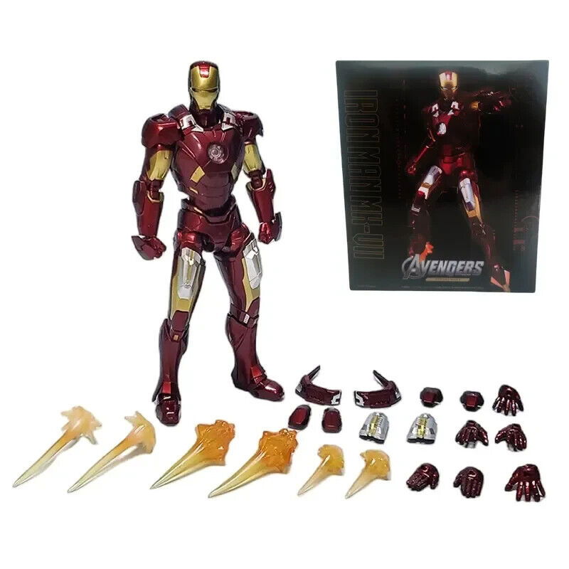 Iron Man Figure, Marvel The Avengers Model Collectible Figurine, Kids Gifts 6 in