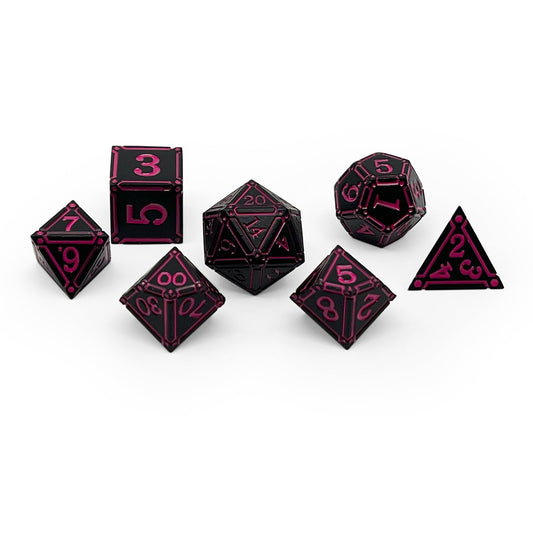 Ironworks - Arcane Eye 7 Piece RPG set Alloy Metal Dice