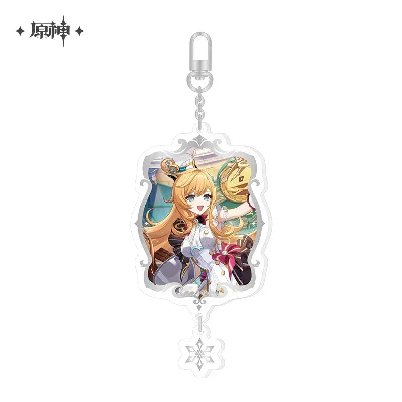 Theme Series Acrylic Keychain Genshin Impact