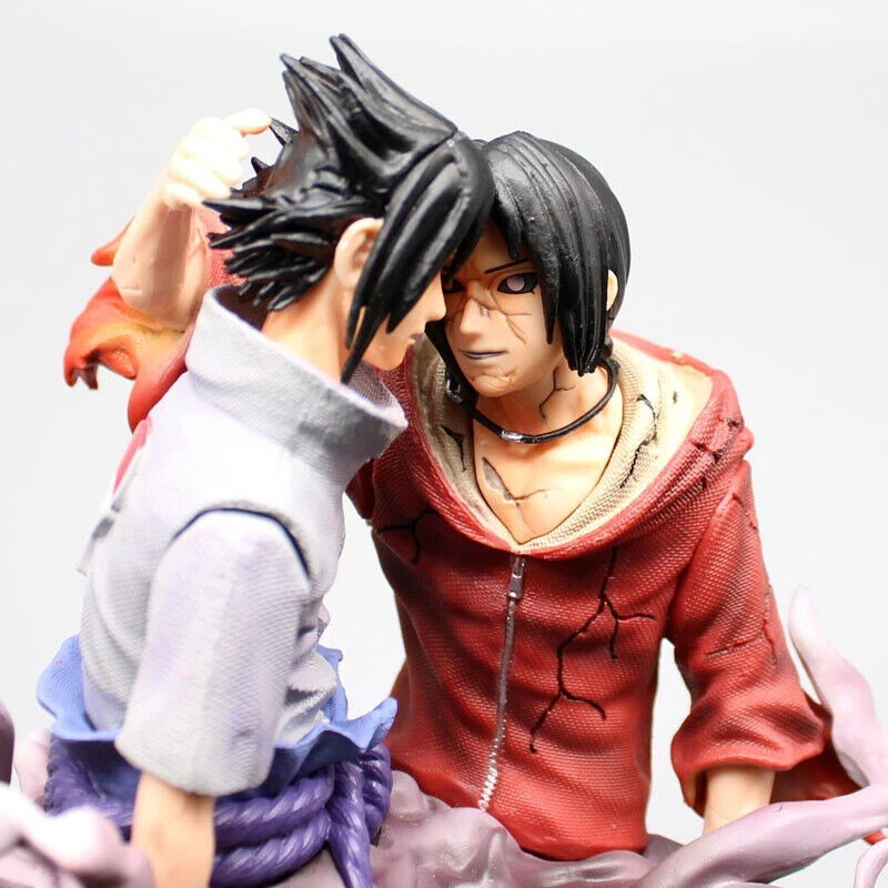 Itachi x Sasuke Uchiha Figure, Fated Battle Between Brothers Iconic Death