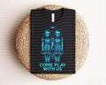Come Play with Us Neon Graphic Tee - S