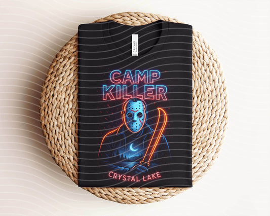 Camp Killer Neon Graphic Tee - S