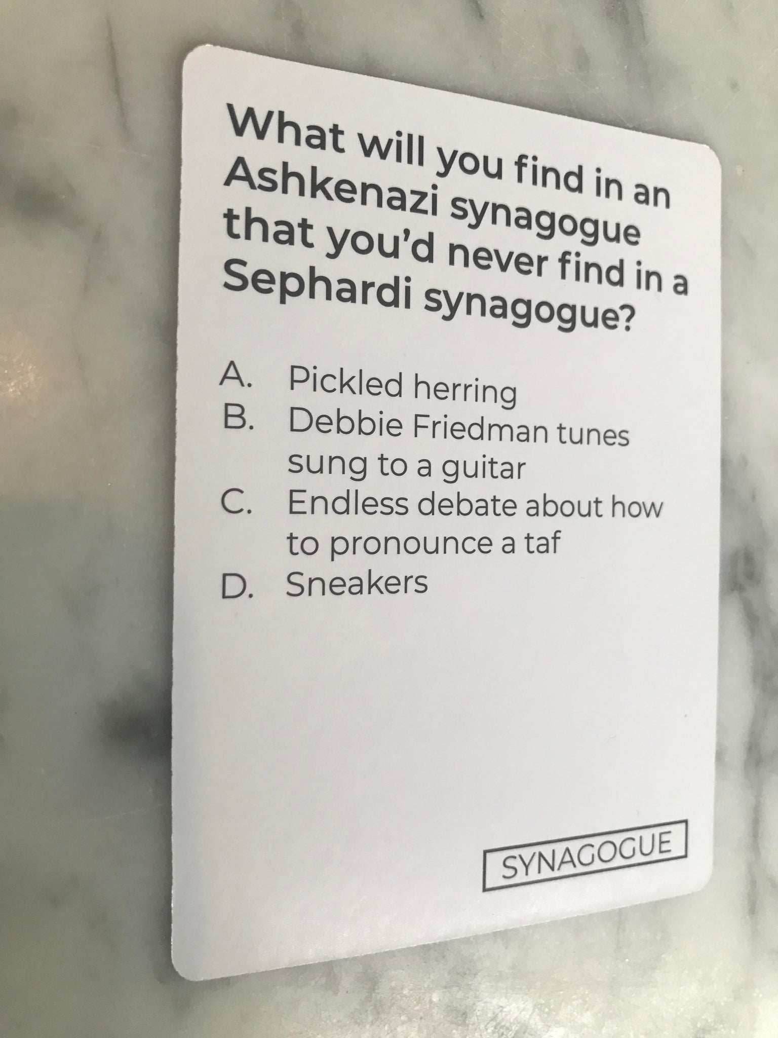 Jewish Card Revoked - 