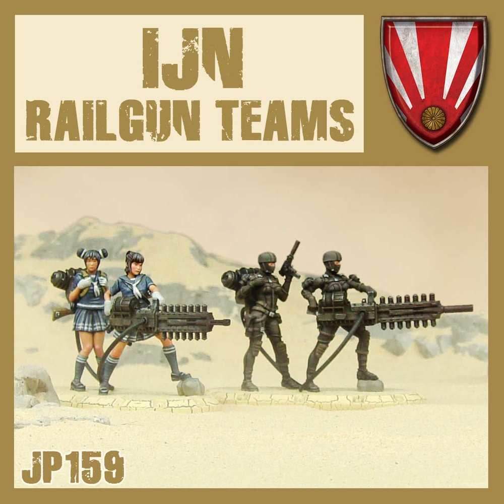 DUST 1947: IJN Railgun Teams - 