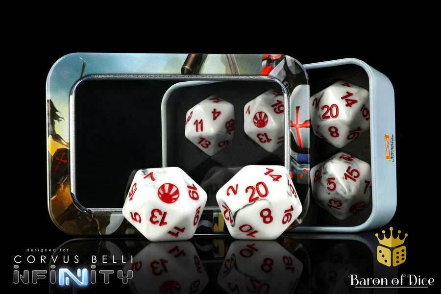 INFINITY: JAPANESE SECESSIONIST ARMY [Old Symbol], DICE SET - 