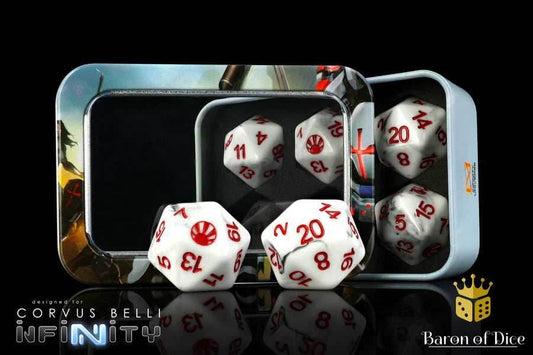 INFINITY: JAPANESE SECESSIONIST ARMY [Old Symbol], DICE SET - 