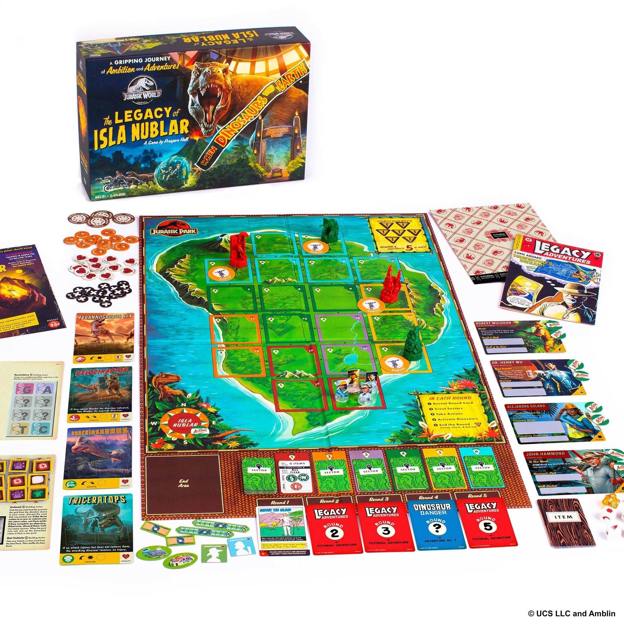 Jurassic World: Legacy of Isla Nublar Kickstarter Edition - 