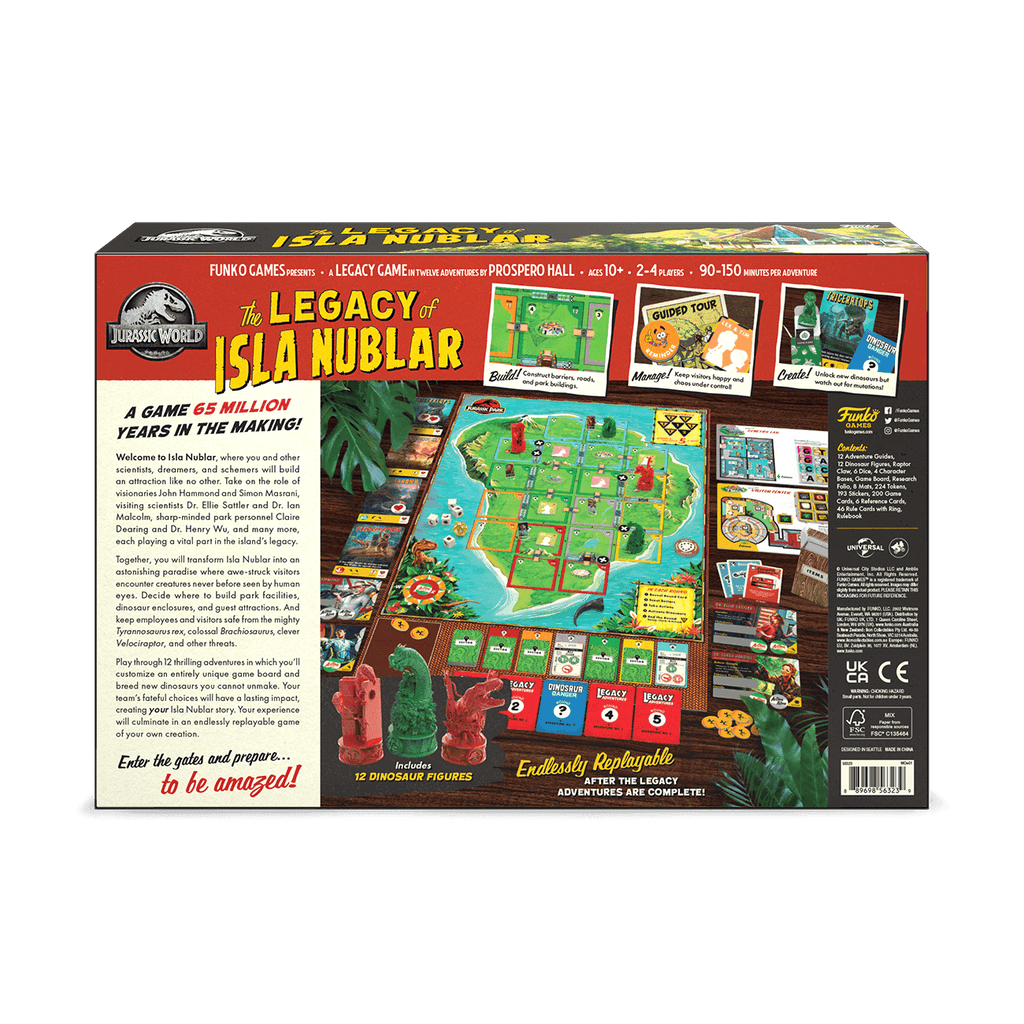 Jurassic World: Legacy of Isla Nublar Kickstarter Edition - 