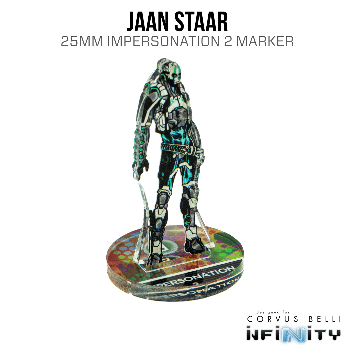 Infinity 3D Markers: Jaan Staar (25mm Impersonation-2) - A