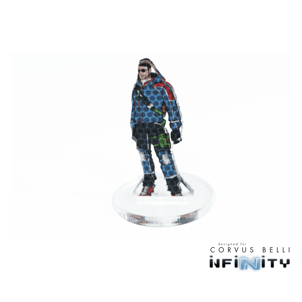 Infinity 3D Markers: Jacques Bruant (25mm Camo -3) - A