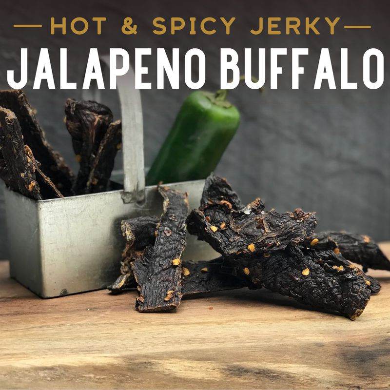 Jalapeno Buffalo Jerky - 1/4 lb (4 oz)