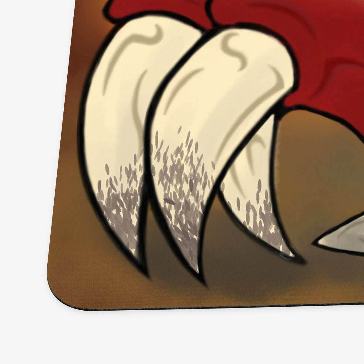 Fierce Red Dragon Playmat - Plain