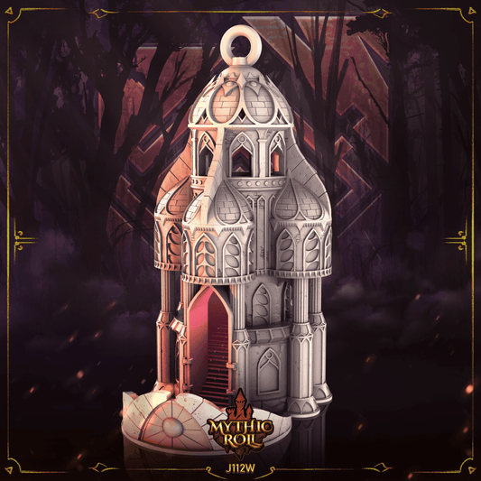 Mythic Roll Dice Tower - The Great Hall - Black