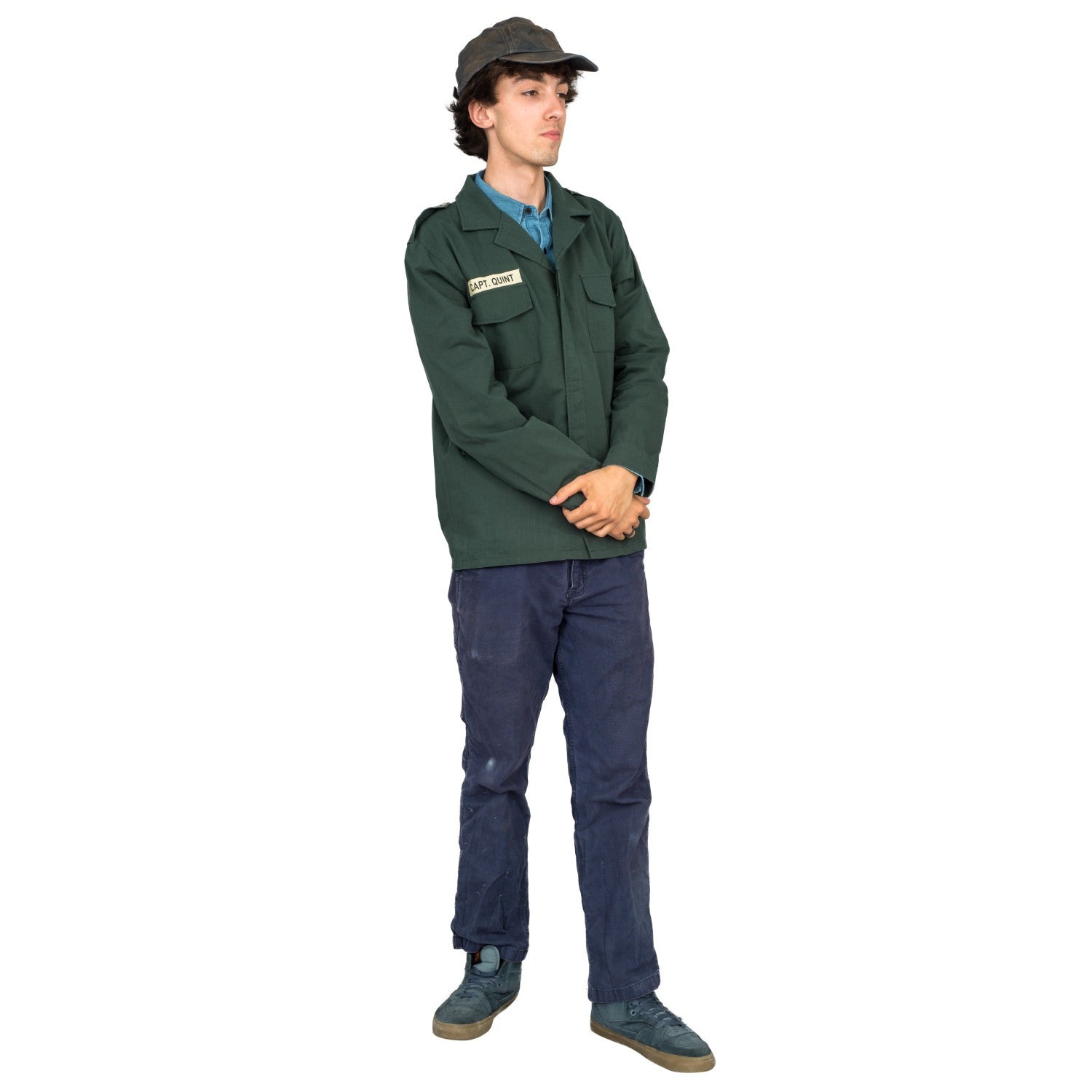Jaws Shark Quint Adult Halloween Costume Complete Set