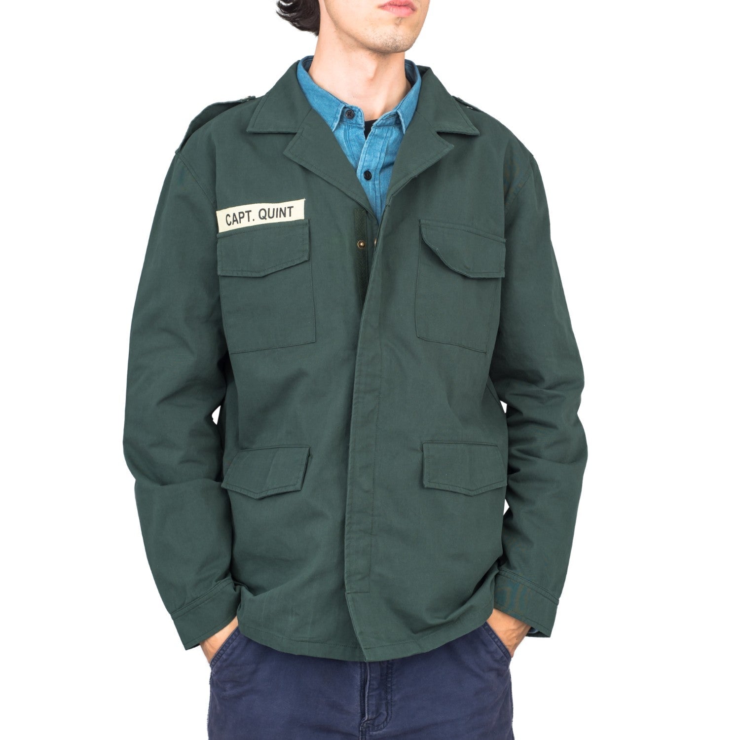 Jaws Shark Quint Adult Halloween Costume Complete Set