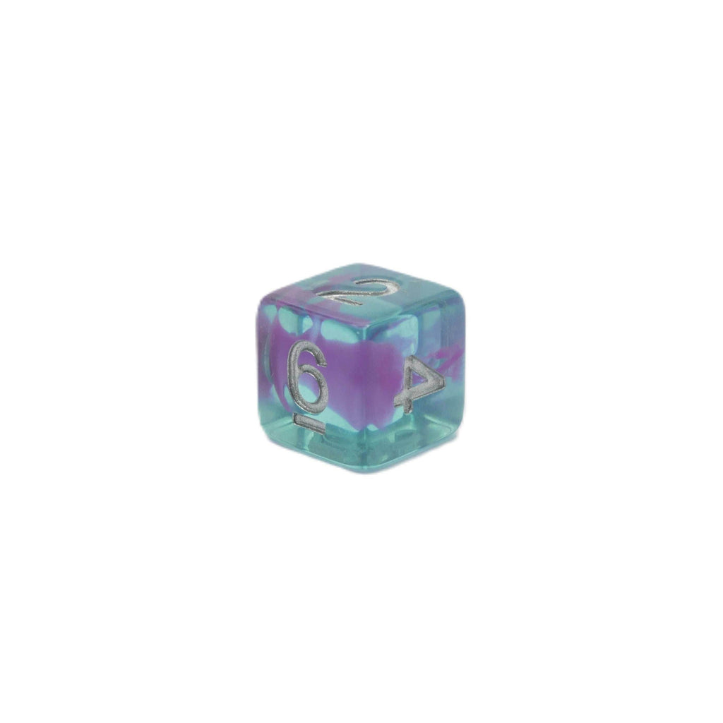 Jellyfish Essence 10d6 - DnD Dice Set | Acrylic RPG Gaming Dice - 