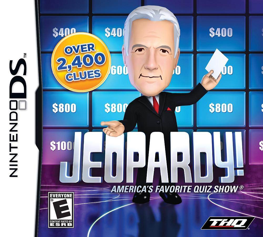 Jeopardy! (Nintendo DS) - Game Manual Only