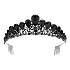 Teardrop Accented Princess Tiara