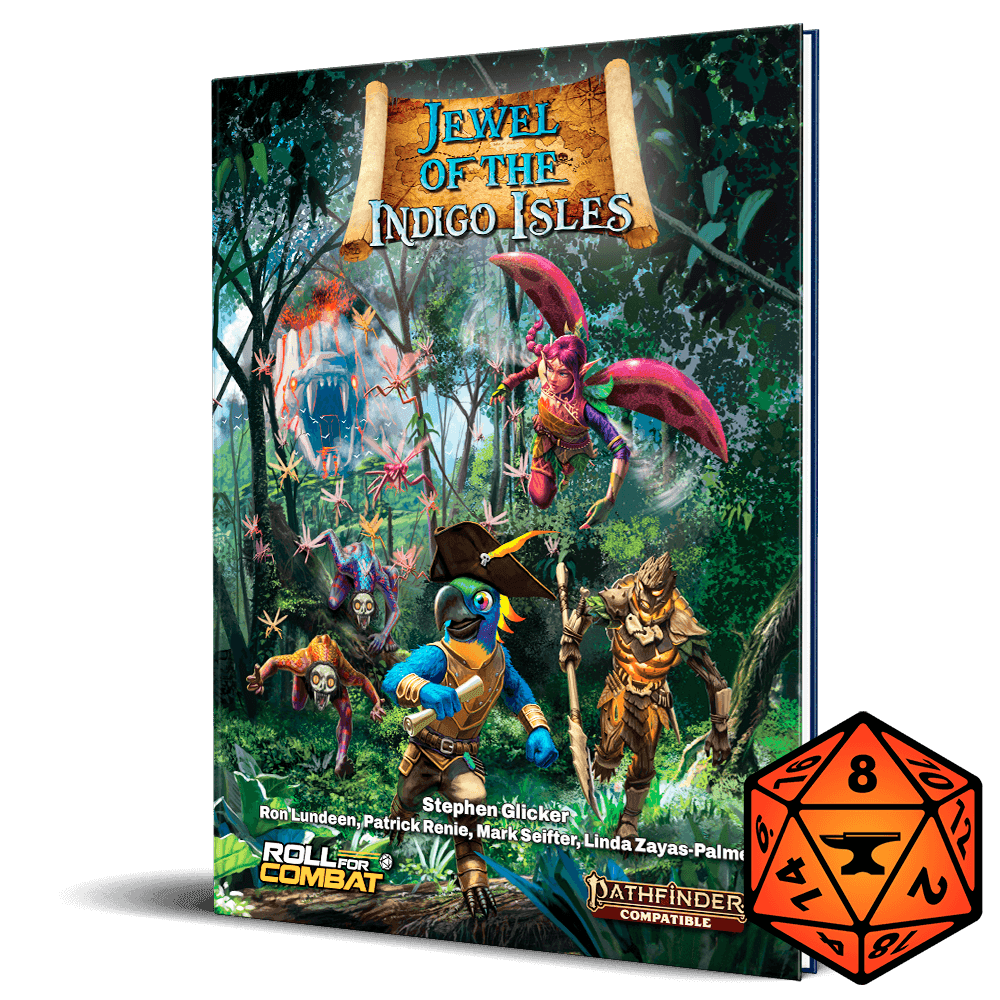 Jewel of the Indigo Isles for Foundry VTT - Pathfinder 2nd Edition / Foundry VTT Module Only