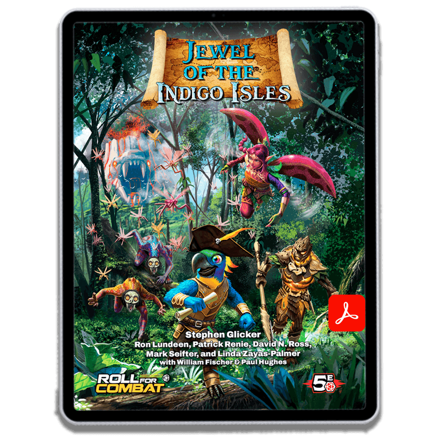 Jewel of the Indigo Isles PDF - D&D 5th Edition / PDF