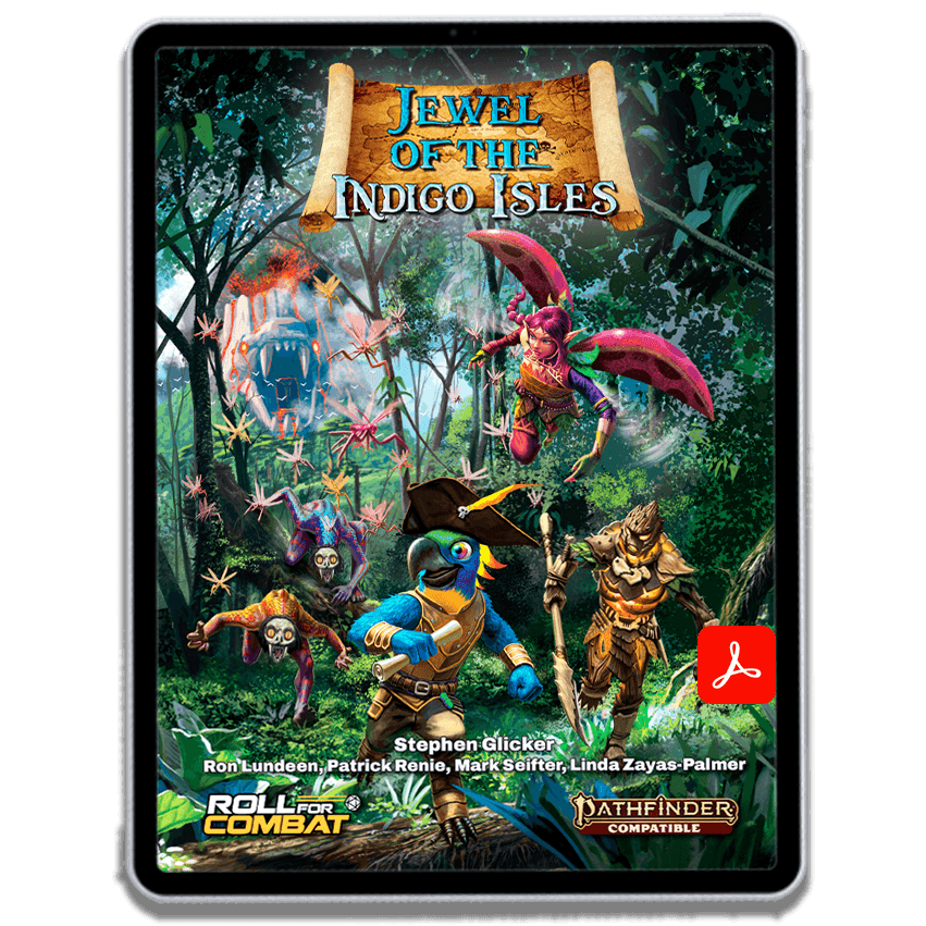 Jewel of the Indigo Isles PDF - Pathfinder 2nd Edition / PDF