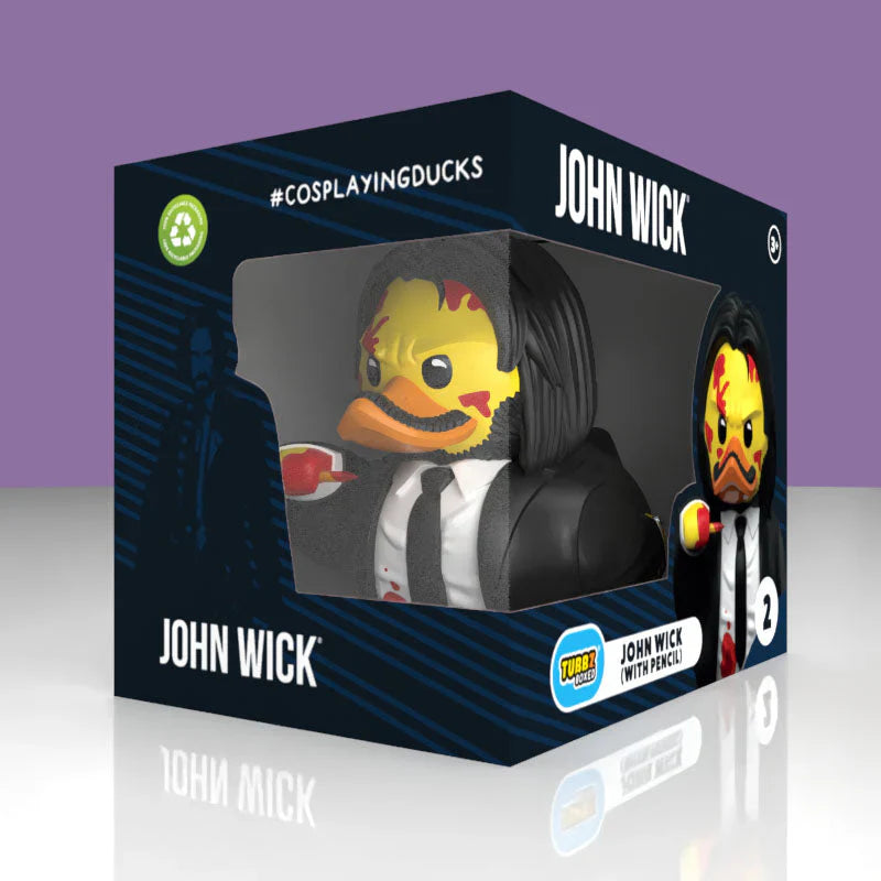 John Wick TUBBZ Collectible Duck (Boxed Edition)