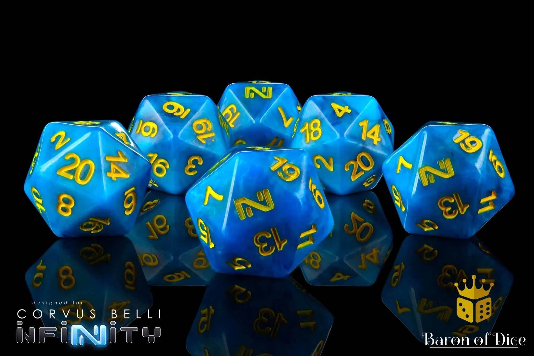INFINITY: JUDGE & JURY, DICE SET - 