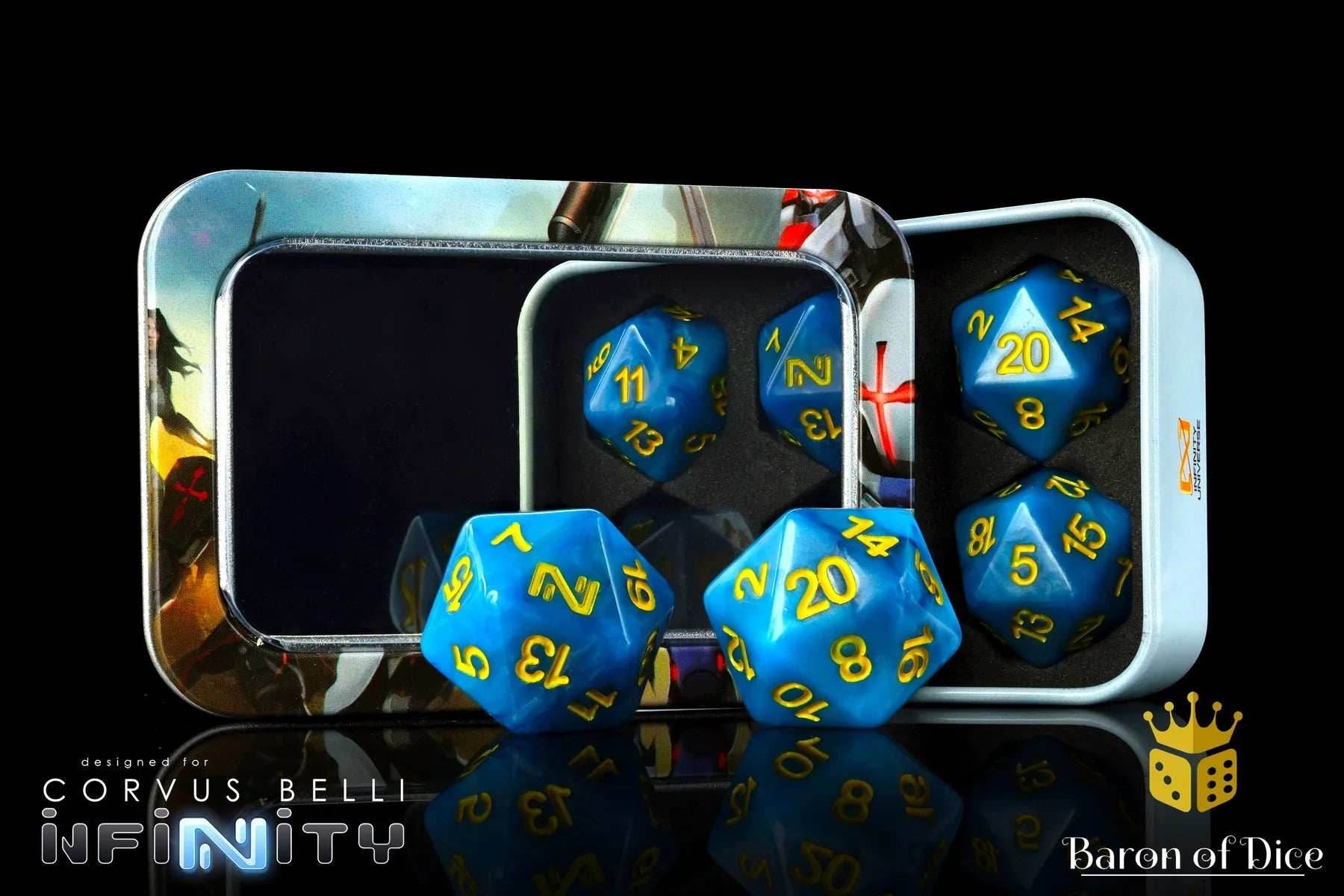 INFINITY: JUDGE & JURY, DICE SET - 