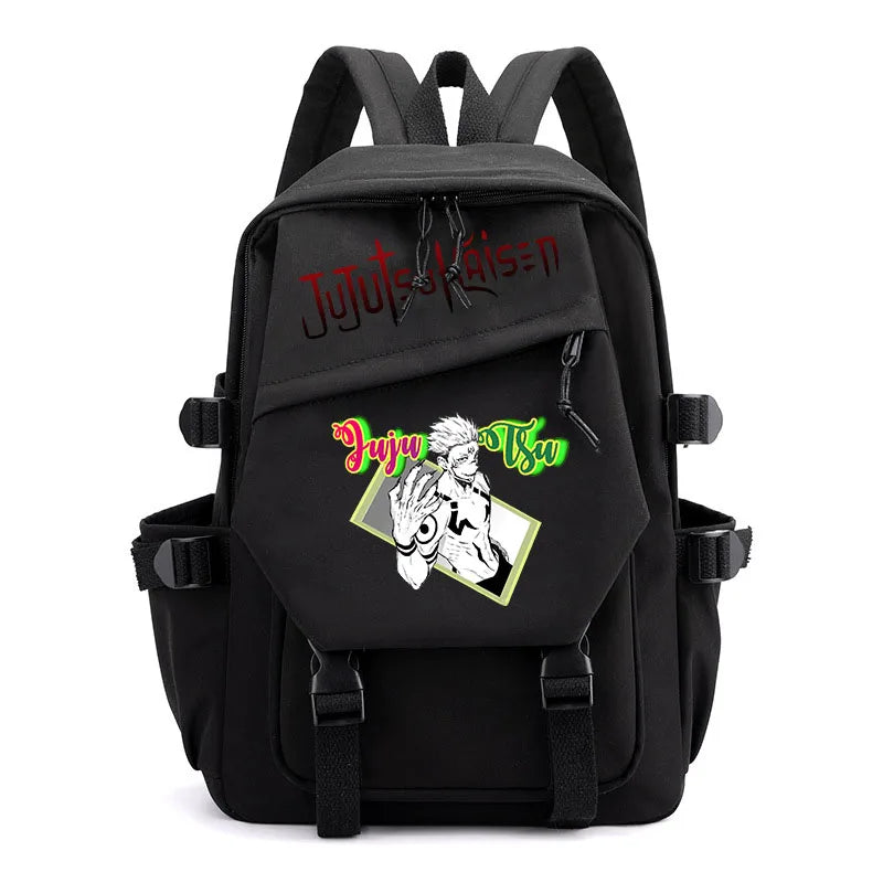 Jujutsu Kaisen Anime Print Backpack, Travel Bags, Casual Bags, School Student Bags for Teenagers 42 cm x 13cm x 29 cm ( H x L x W)