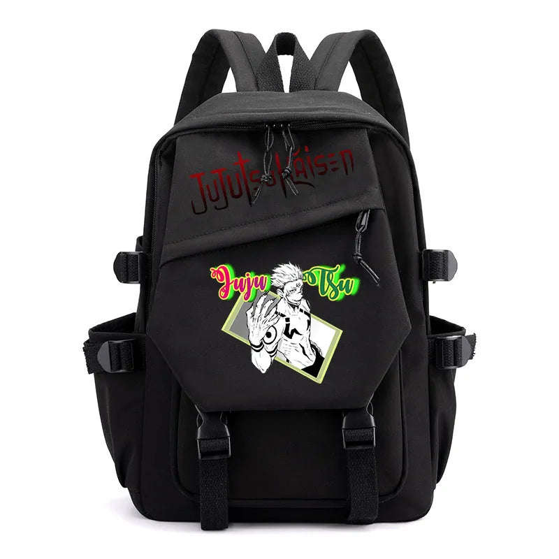 Jujutsu Kaisen Anime Print Backpack, Travel Bags, Casual Bags, School Student Bags for Teenagers 42 cm x 13cm x 29 cm ( H x L x W)