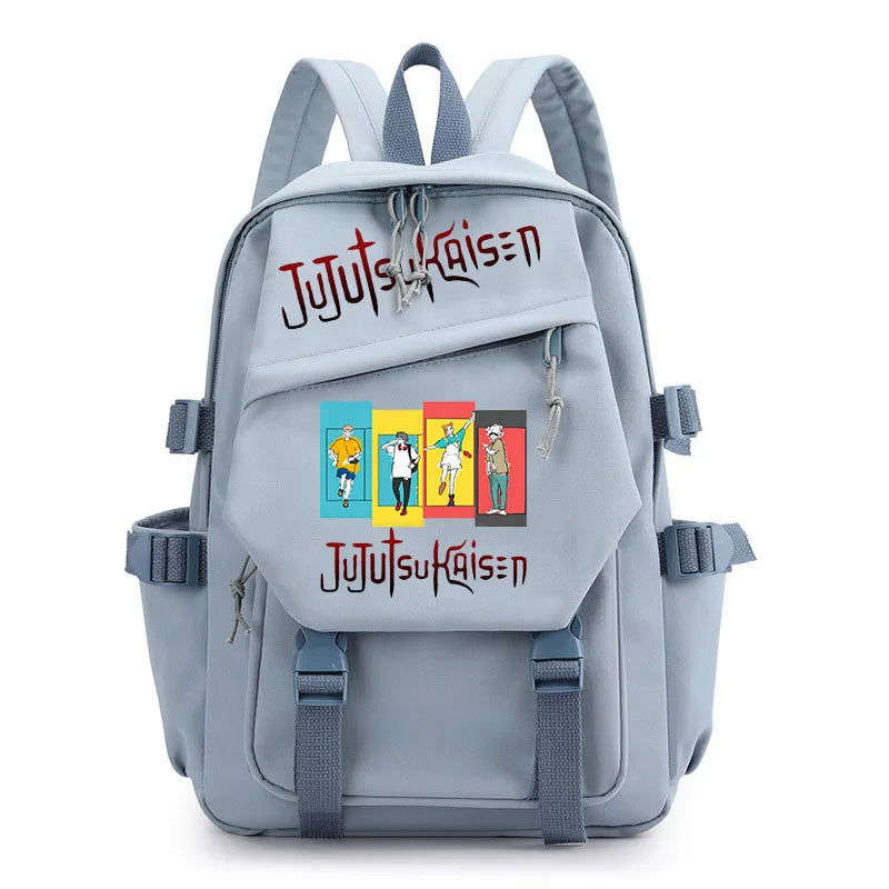Jujutsu Kaisen Anime Print Backpack, Travel Bags, Casual Bags, School Student Bags for Teenagers 42 cm x 13cm x 29 cm ( H x L x W)