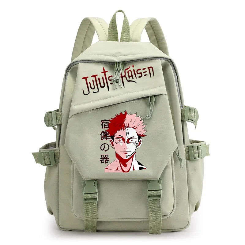 Jujutsu Kaisen Anime Print Backpack, Travel Bags, Casual Bags, School Student Bags for Teenagers 42 cm x 13cm x 29 cm ( H x L x W)