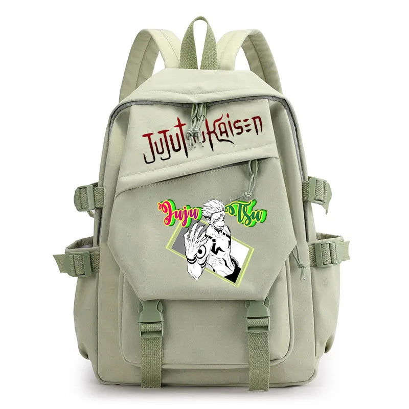 Jujutsu Kaisen Anime Print Backpack, Travel Bags, Casual Bags, School Student Bags for Teenagers 42 cm x 13cm x 29 cm ( H x L x W)