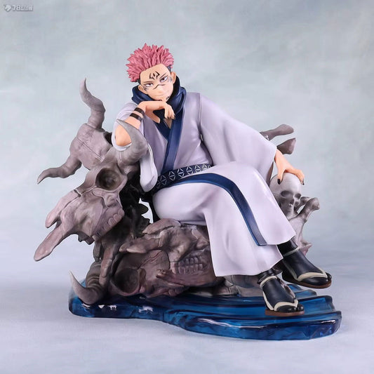 Ryomen Sukuna Figure, King of Curses, Jujutsu Kaisen Anime Figurines 40 cm