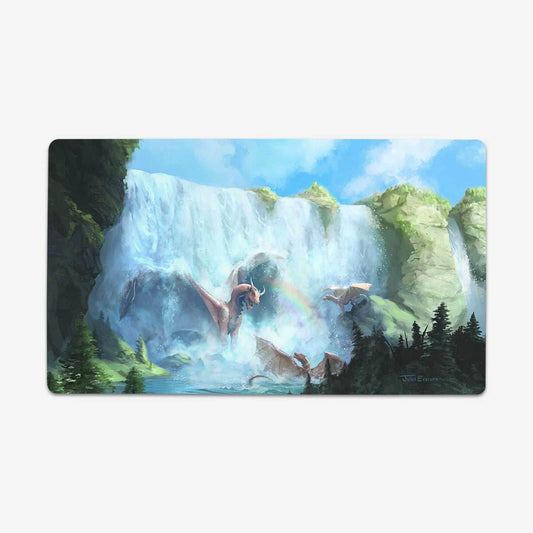 Dragon Family Bath Time Playmat - Standard Playmat / Plain