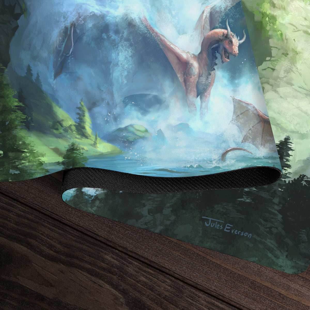 Dragon Family Bath Time Playmat - Standard Playmat / Plain