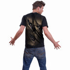 THREAD SCARE - T-Shirt Black