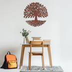 Tree of Life Metal Wall Art - Modern Steel Nature-Inspired Decor - KAF112