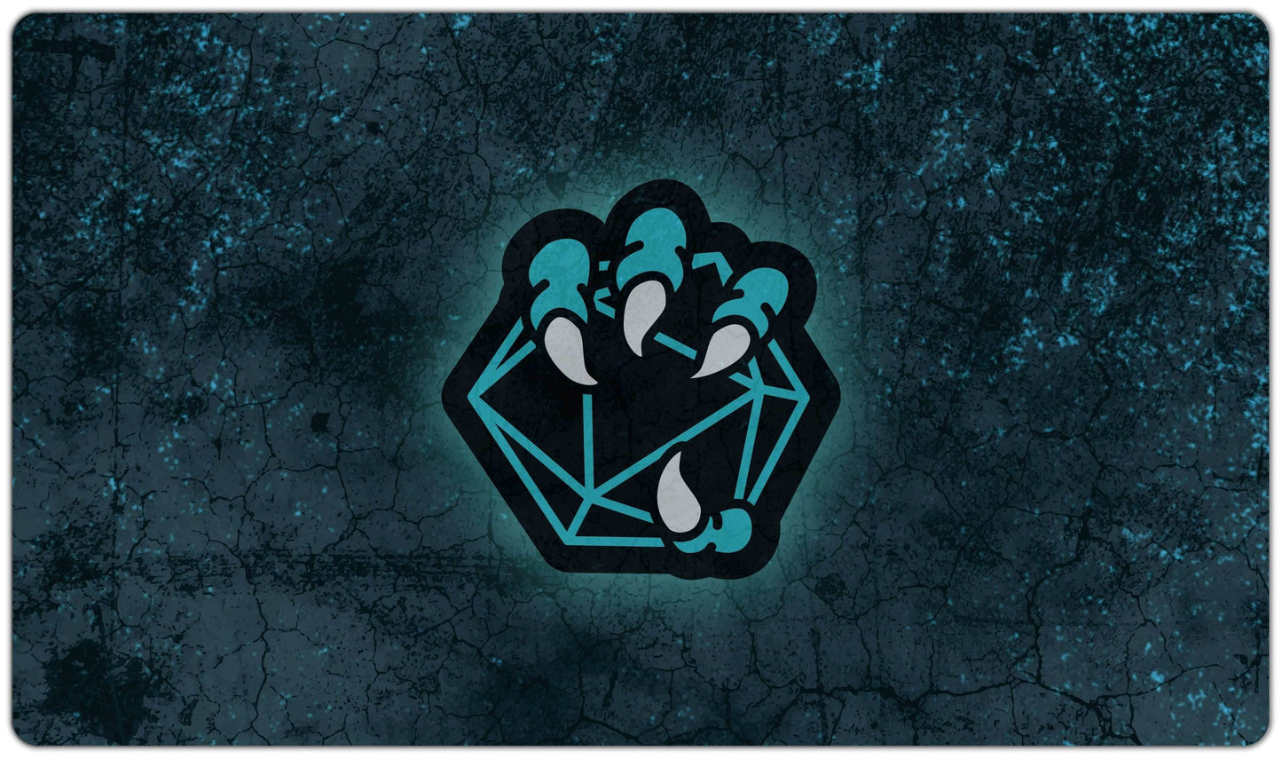 Dragon Dice Playmat - Cyan / Standard Playmat / Plain
