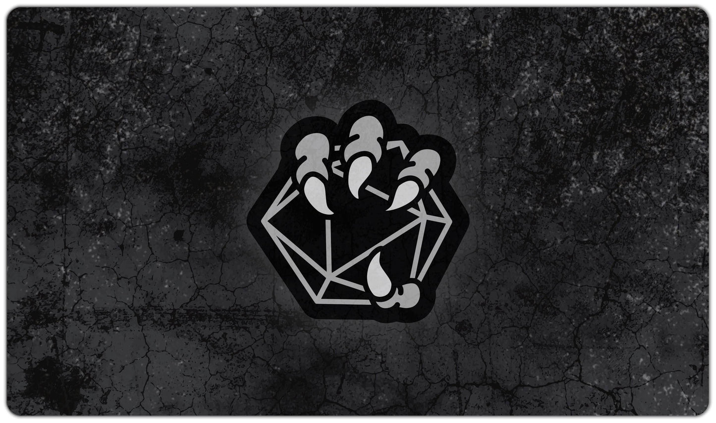 Dragon Dice Playmat - Gray / Standard Playmat / Plain