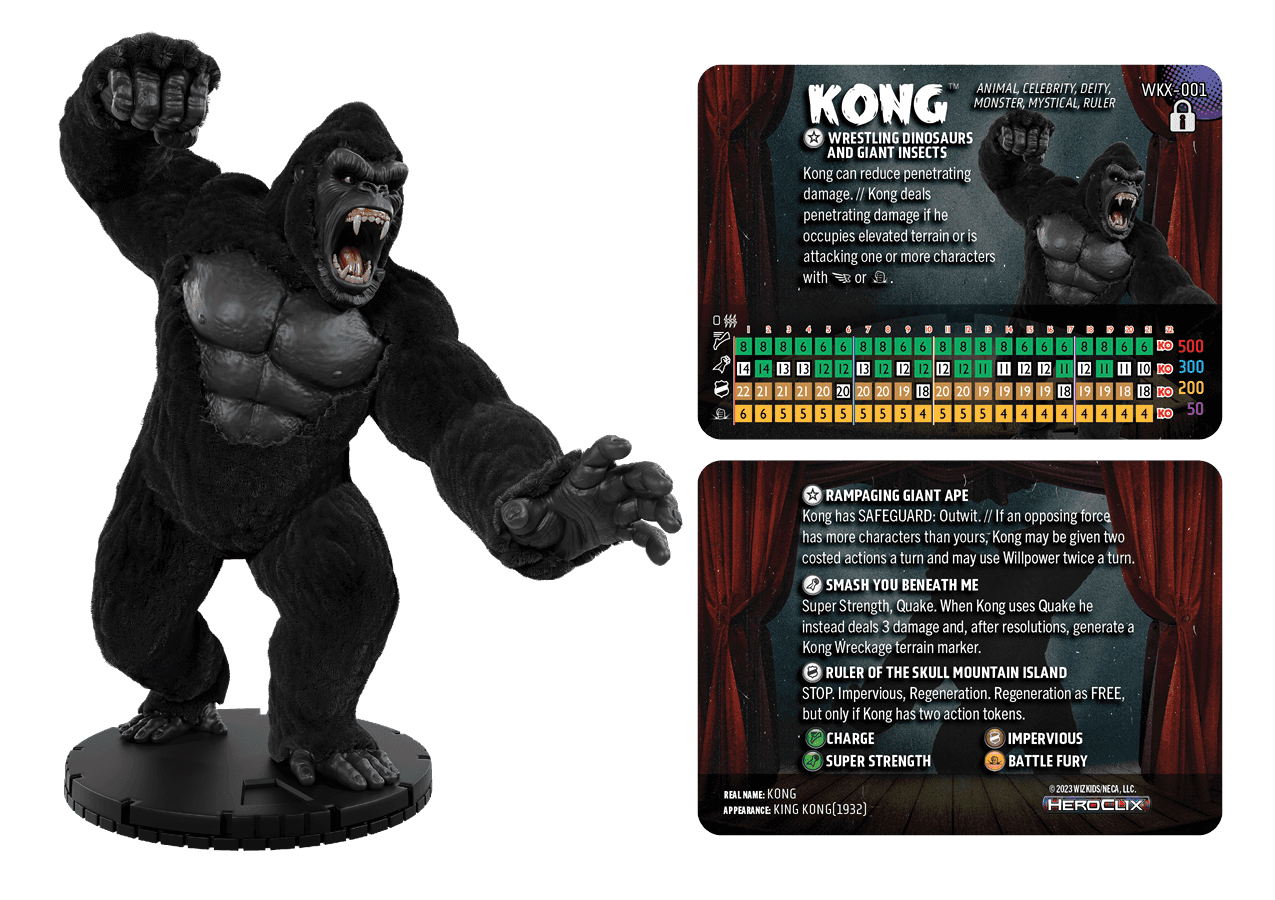 HeroClix: Iconix - Colossal Kong - 
