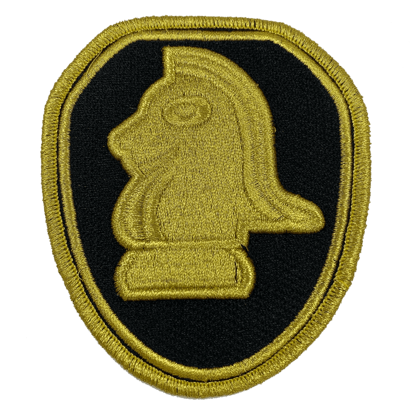 CC-002 Knight Rider KITT 4-inch metallic gold 3D iron-on patch - 