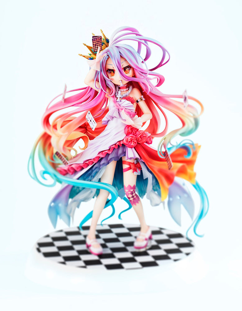 No Game No Life Shiro 1/7 Scale Figure Dress Ver - Official Kadokawa 10th Anniversary