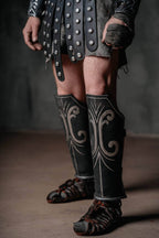 Leather gladiator sandals - 5US