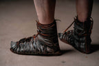 Leather gladiator sandals - 5US