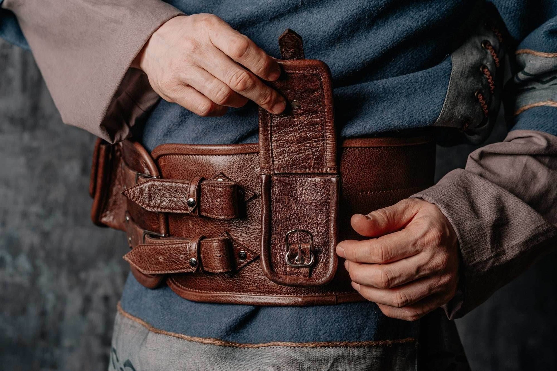 Medieval belt for LARP - 