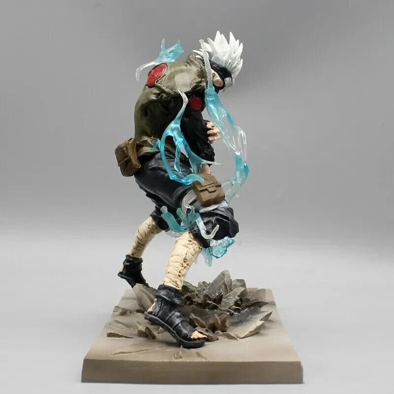 Kakashi Hatake Of The Sharingan Figure, Raikiri Lightning Blade Cutter Anime Figurines
