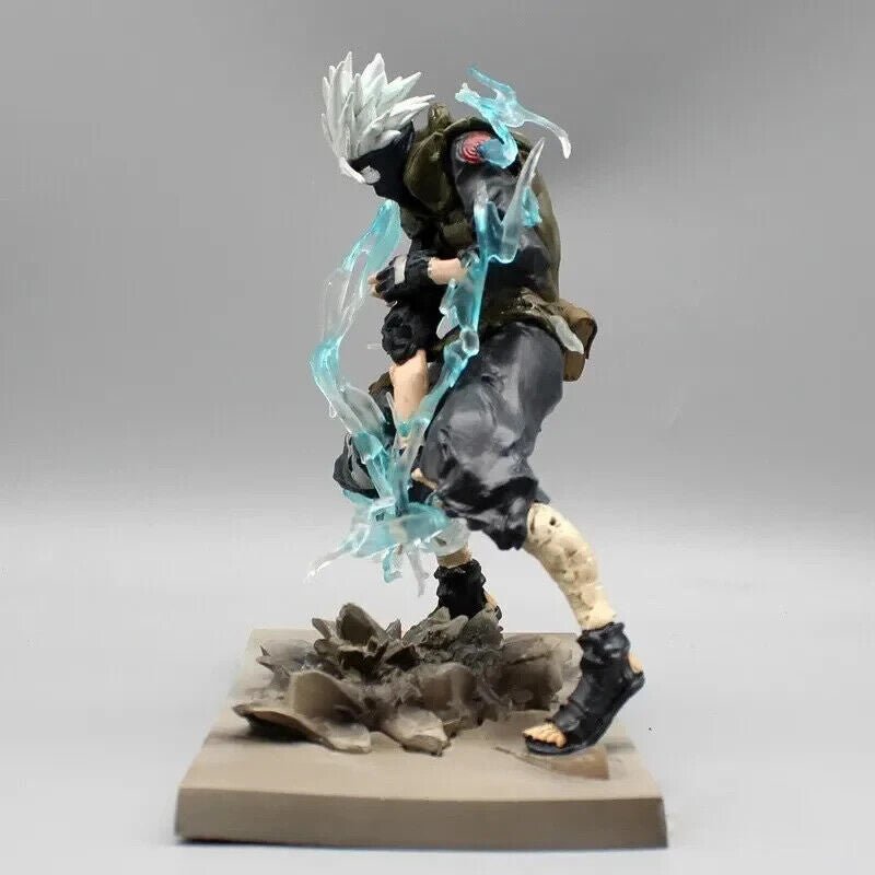 Kakashi Hatake Of The Sharingan Figure, Raikiri Lightning Blade Cutter Anime Figurines