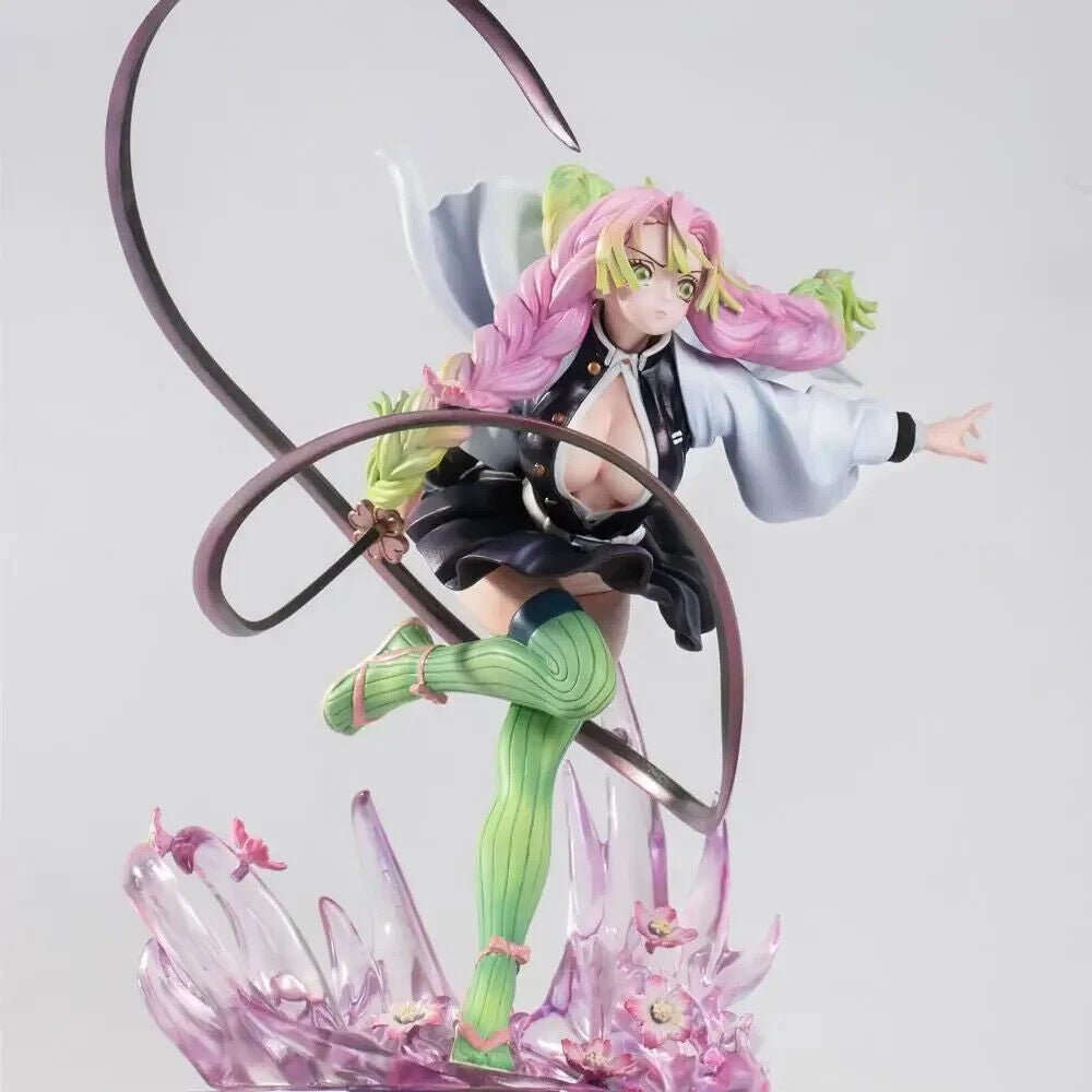 Kanroji Mitsuri Demon Slayer Figure, Kimetsu No Yaiba Anime Figurines Gifts 22cm/8.5in